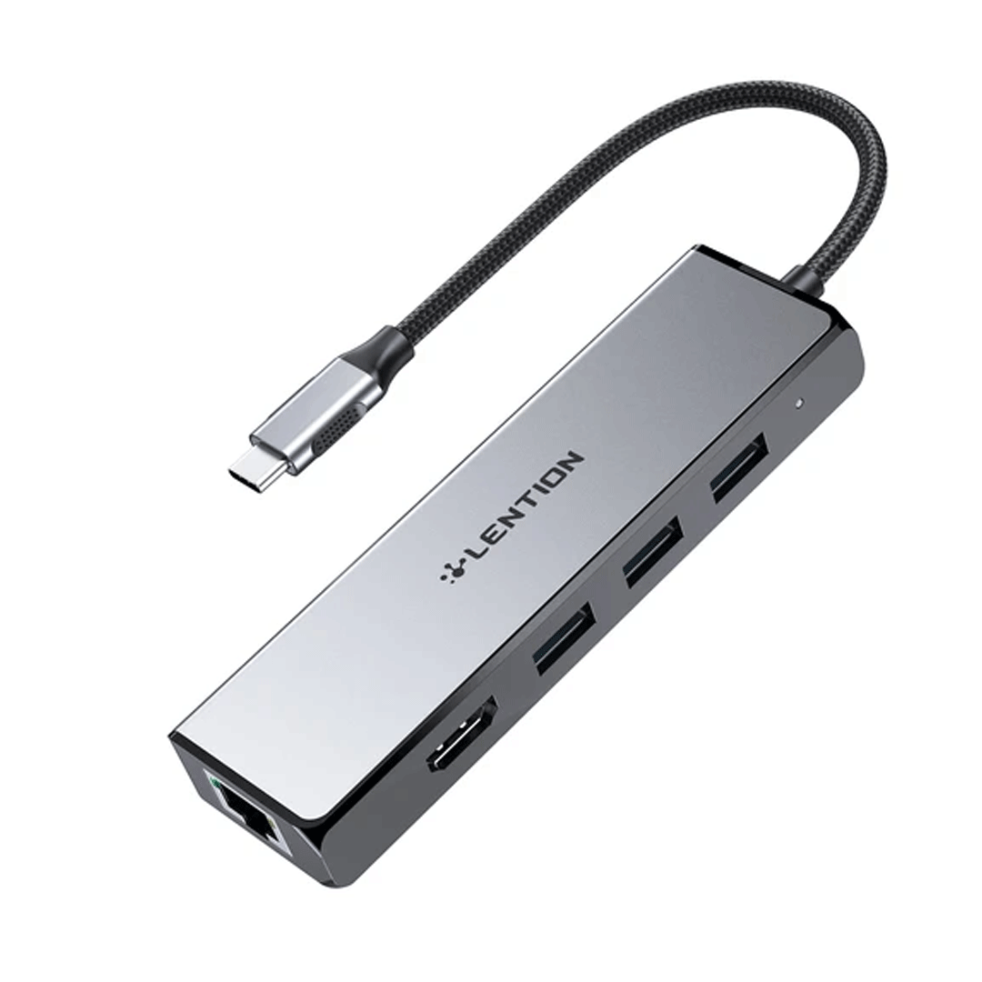 هاب 5 پورت USB-C لنشن مدل C25 HE