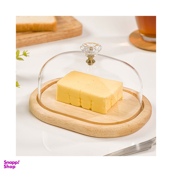 ظرف کره لیمون مدل پایه چوبی کد DH4902