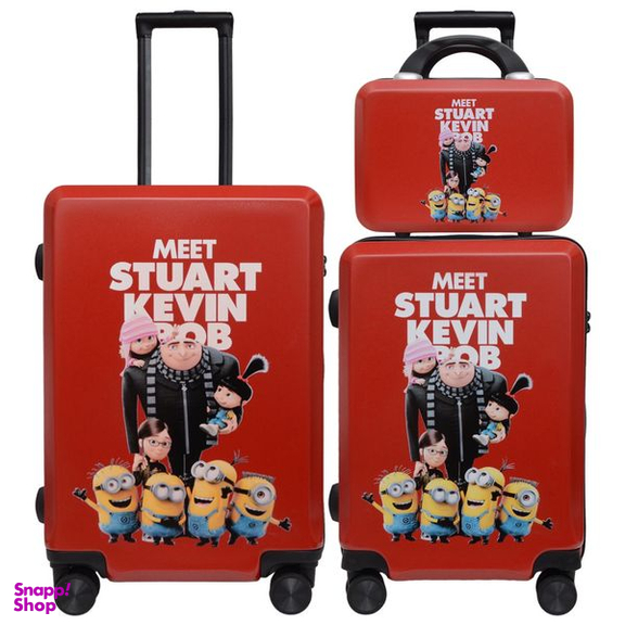 چمدان کودک مدل MINIONS مجموعه سه عددی