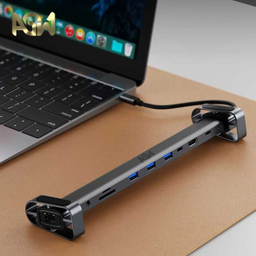 USB هاب 10 پورت Type-C ای جی دبلیو مدل BYL-2212