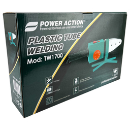 دستگاه جوش لوله پلیمری پاور اکشن مدل TW 1700 مجموعه 11 عددی