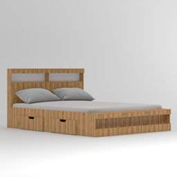 تخت خواب دو نفره اعیان مدل FH703