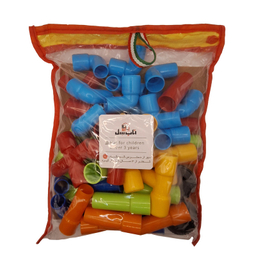 ساختنی ناب سل مدل سازه لوله مجموعه 46 عددی