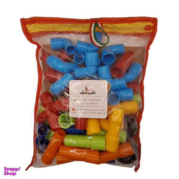 ساختنی ناب سل مدل سازه لوله مجموعه 46 عددی