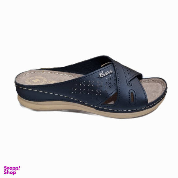 صندل زنانه مدل کمند کد OP رنگ مشکی