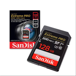 کارت حافظه سن دیسک MicroSDHC مدل Extreme PRO SDX UHS-I SPEED 200MB ظرفیت 128 گیگابایت