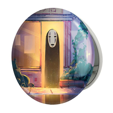 آینه جیبی خندالو طرح نوفیس انیمه شهر اشباح Spirited Away مدل تاشو کد 12099