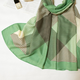 شال زنانه آنالیا مدل پاییزه طرح هندسی جدید 1402 کد ana-1816