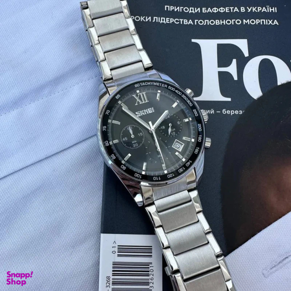 ساعت مچی عقربه‌ای مردانه اسکمی مدل 9096 کد BK