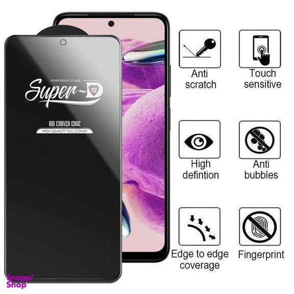 محافظ صفحه نمایش اپیکوی مدل Super 5D مناسب برای گوشی موبایل شیائومی Redmi Note 12S/Redmi Note 11S 4G/Poco M4 Pro 4G