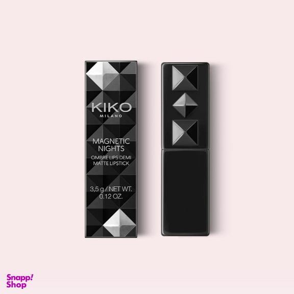 رژ لب جامد کیکو میلانو مدل Magnetic Night شماره 03 رنگ قرمز