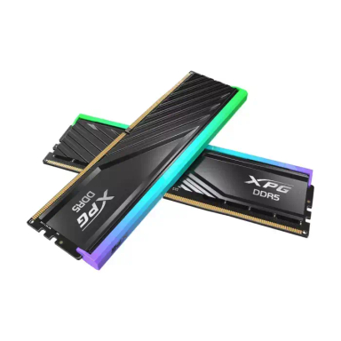 رم کامپیوتر DDR5 دو کاناله ایکس پی جی مدل 6000MHz CL48 Lancer Blade RGB ظرفیت 16 گیگابایت بسته 2 عددی