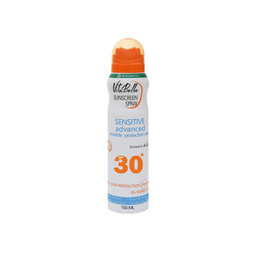 اسپری ضد آفتاب ویتابلا مدل Sensitive Advanced با SPF30 حجم 150 میلی لیتر