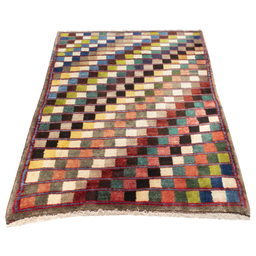 گبه دستباف سی پرشیا کد 129266 سایز 146×112 سانتی متر