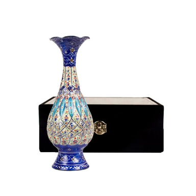 گلدان میناکاری مدل جعبه دار کد 21