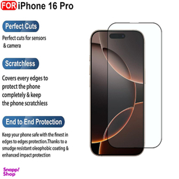 محافظ صفحه نمایش گوشی کینگ پاور مدل AntiStatic Plus مناسب اپل iPhone 16 Pro