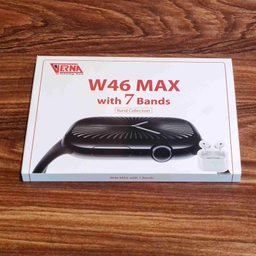 ساعت هوشمند ورنا مدل W46 max مجموعه ۷ بندی به همراه هندزفری بی سیم Airpod pro