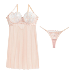 لباس خواب زنانه برتا کد 2200C رنگ کرم