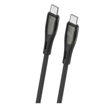 کابل دیتا Type-C سلبریت مدل BH-06 60W طول 1.2 متر