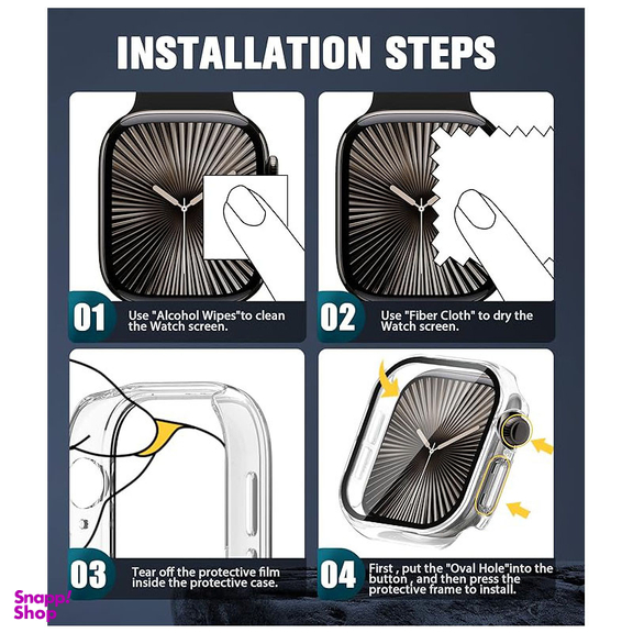 کاور اپیکوی مدل Cover Apple Watch مناسب برای اپل واچ سری 10 سایز 42 میلی متری