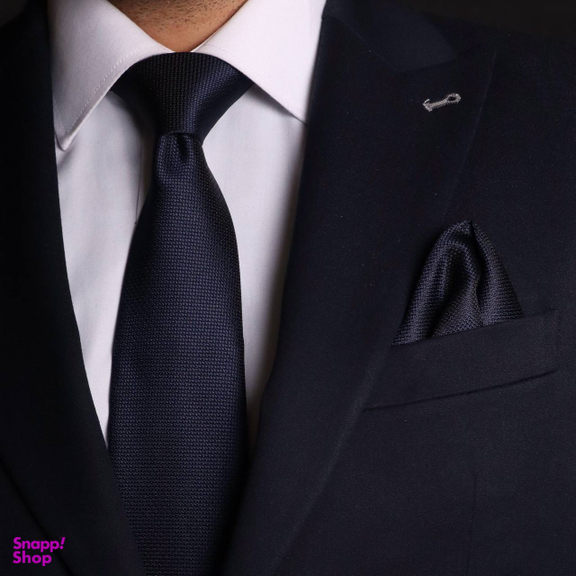 ست کراوات و دستمال جیب مردانه نسن آکسفورد کد S12