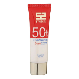 ژل ضد آفتاب بی رنگ ساین اسکین با SPF50 مناسب پوست چرب حجم 50 میلی‌ لیتر