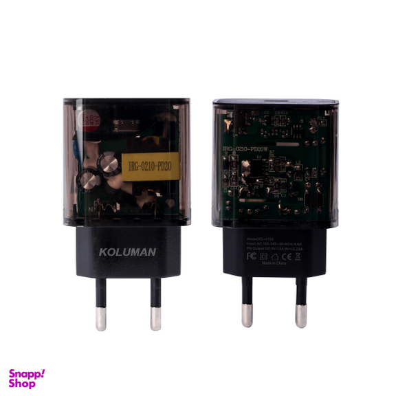 شارژر دیواری 20 وات کلومن مدل KC-H125