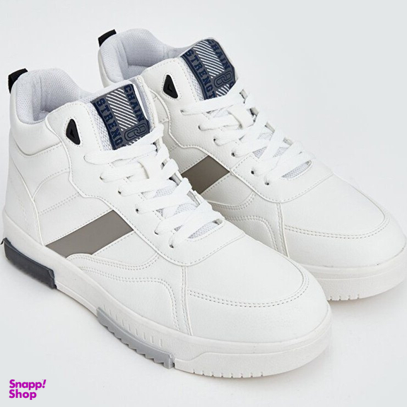 نیم بوت مردانه ال سی وایکیکی مدل s4jq80z8 رنگ سفید