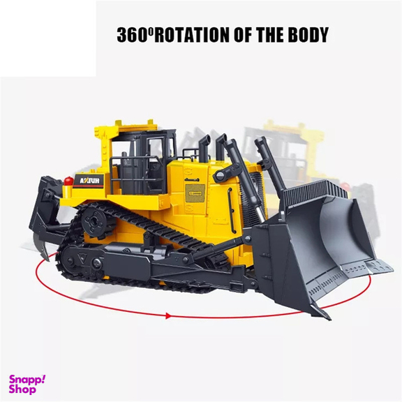 ماشین بازی کنترلی هوینا مدل RC BULLDOZER کد 1554