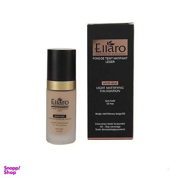کرم پودر الارو سری Anti Age مدل Honey Beige شماره 05