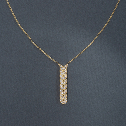 گردنبند طلا 18 عیار زنانه جواهری سون کد 3187