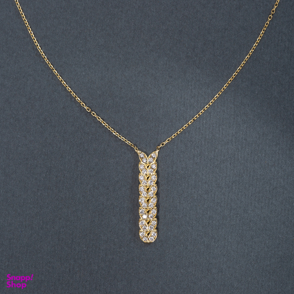 گردنبند طلا 18 عیار زنانه جواهری سون کد 3187