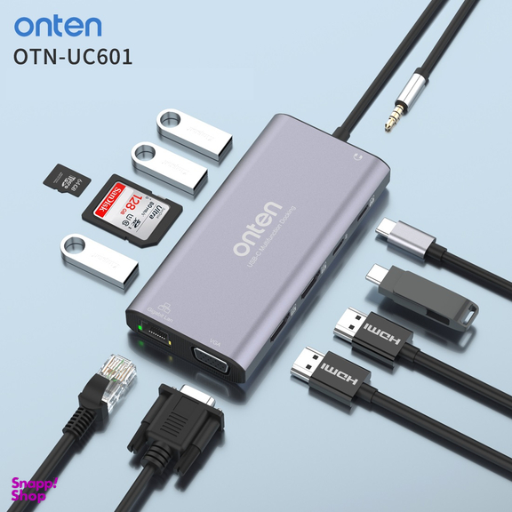 هاب Type-C 12-in-1 اونتن مدل UC601