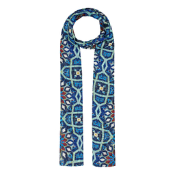 شال زنانه طرح کاشی کد 11