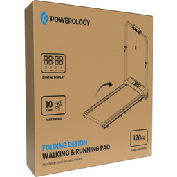 تردمیل تاشو پاورولوژی مدل Foldable سرعت 10 کیلومتر