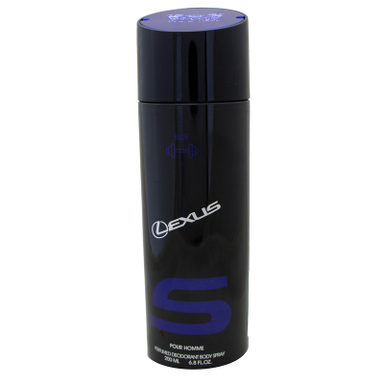 اسپری بدن مردانه رودیر مدل LEXUS BLUE حجم 200 میلیلیتر
