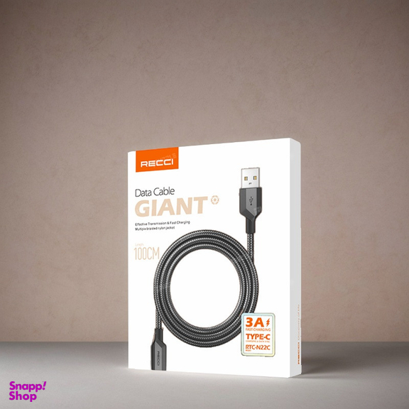 کابل تبدیل USB به microusb رسی مدل RTC-N22M طول 1 متر