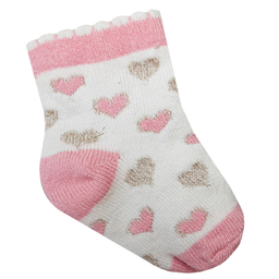 جوراب ساق کوتاه نوزادی لاندنی مدل 0503 بسته 3 عددی