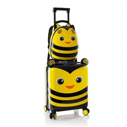 ست چمدان و کوله پشتی کودک هیس مدل TRAVEL TOTS BUMBLE BEE