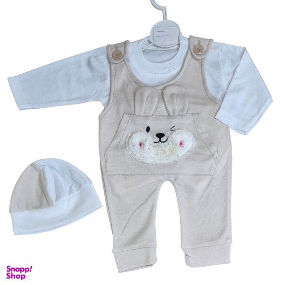 سرهمی نوزاد کد 125 رنگ کرم