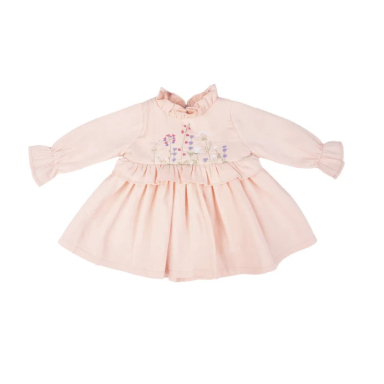 پیراهن آستین بلند یقه گرد دخترانه مدل GD-o-20345178