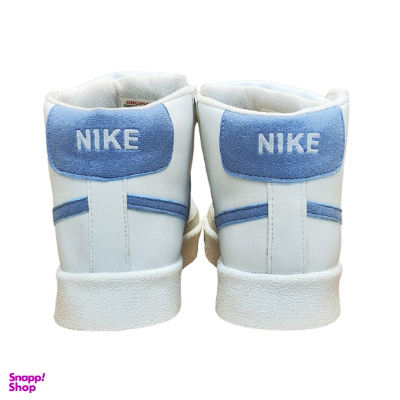 کتانی طرح نایکی کد B2232 رنگ سفید آبی