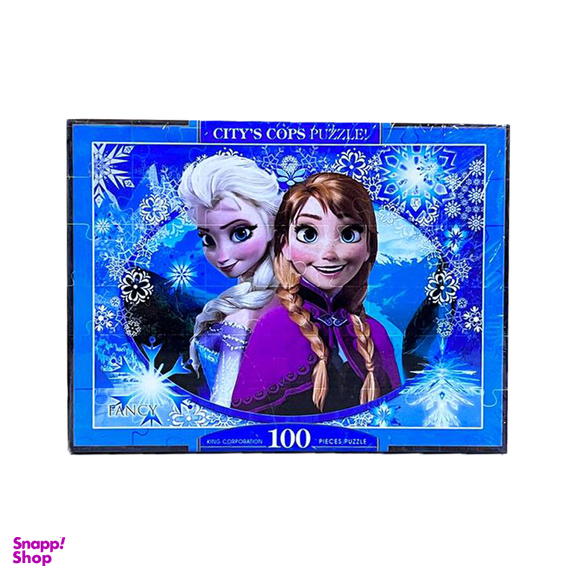 پازل 100 قطعه فنسی طرح فروزن