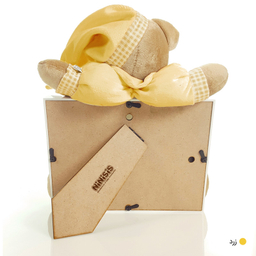 قاب عکس کودک نی نی سیس مدل خرس نانان کد GH-N-Ylw/13x18