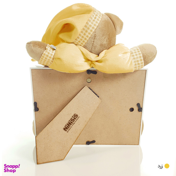 قاب عکس کودک نی نی سیس مدل خرس نانان کد GH-N-Ylw/13x18