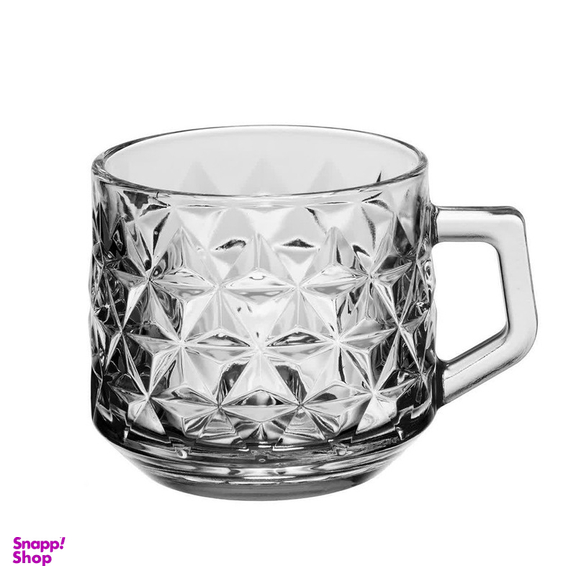 لیوان شیشه و بلور اصفهان مدل الیکا مجموعه 6 عددی