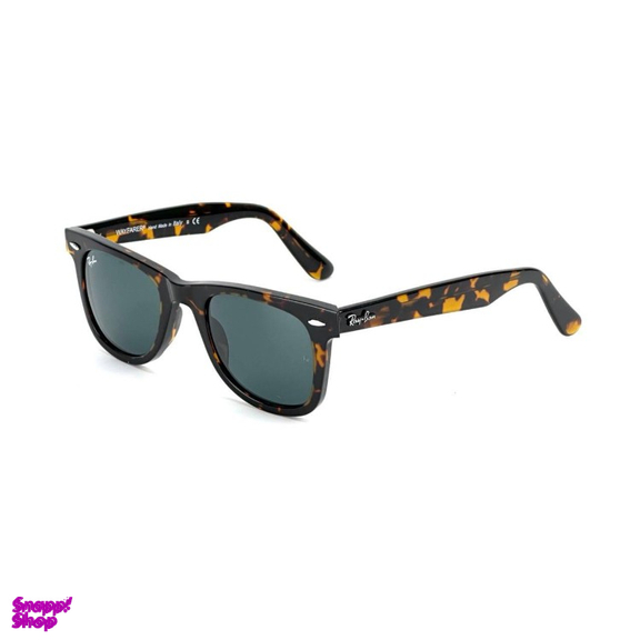 عینک آفتابی ری بن مدل 2140 هاوانا ویفر سایز 54 رنگ عدسی مشکی