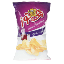 چیپس سرکه نمکی چی توز وزن 60 گرم