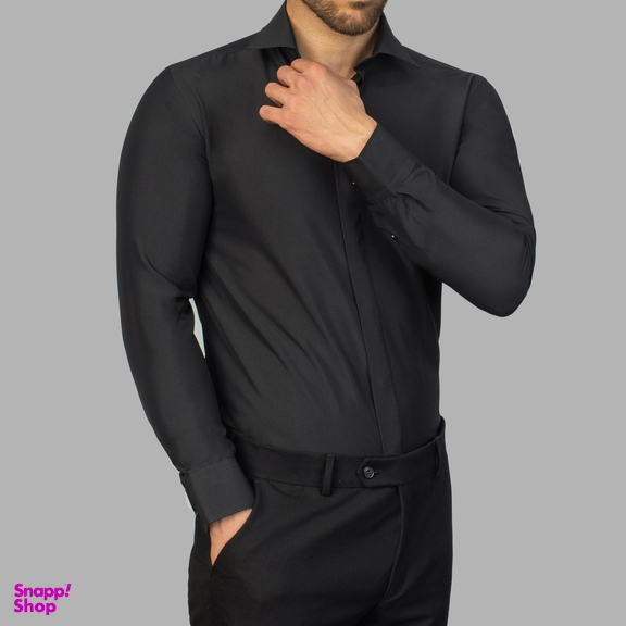 پیراهن مردانه آیکت مدل دوشین اسلیم کد 1006