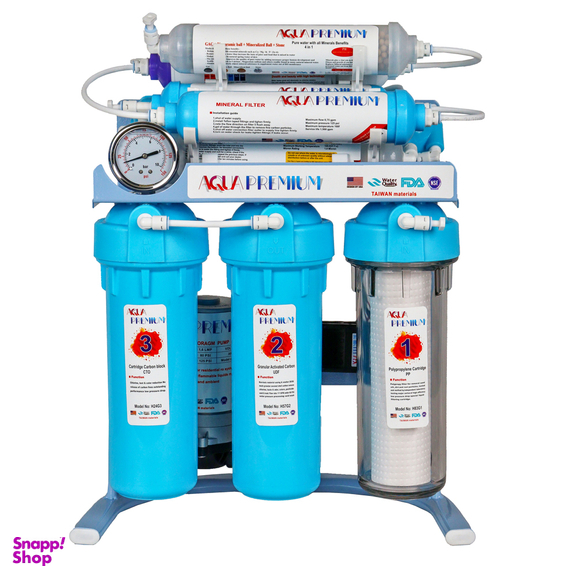 دستگاه تصفیه آب خانگی آکواپرمیوم مدل A9POAB12-BL-TP